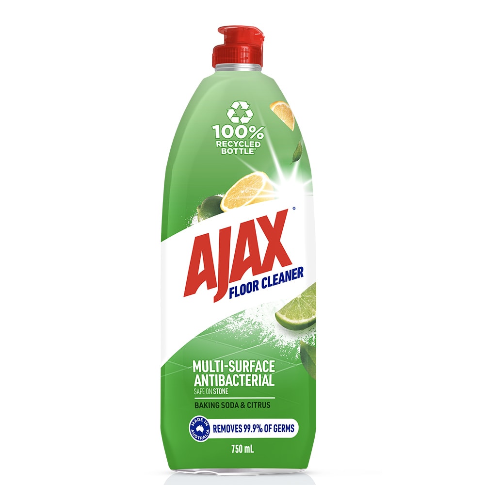 ajax！ Ajax® Multi-surface Antibacterial Floor Cleaner Baking Soda