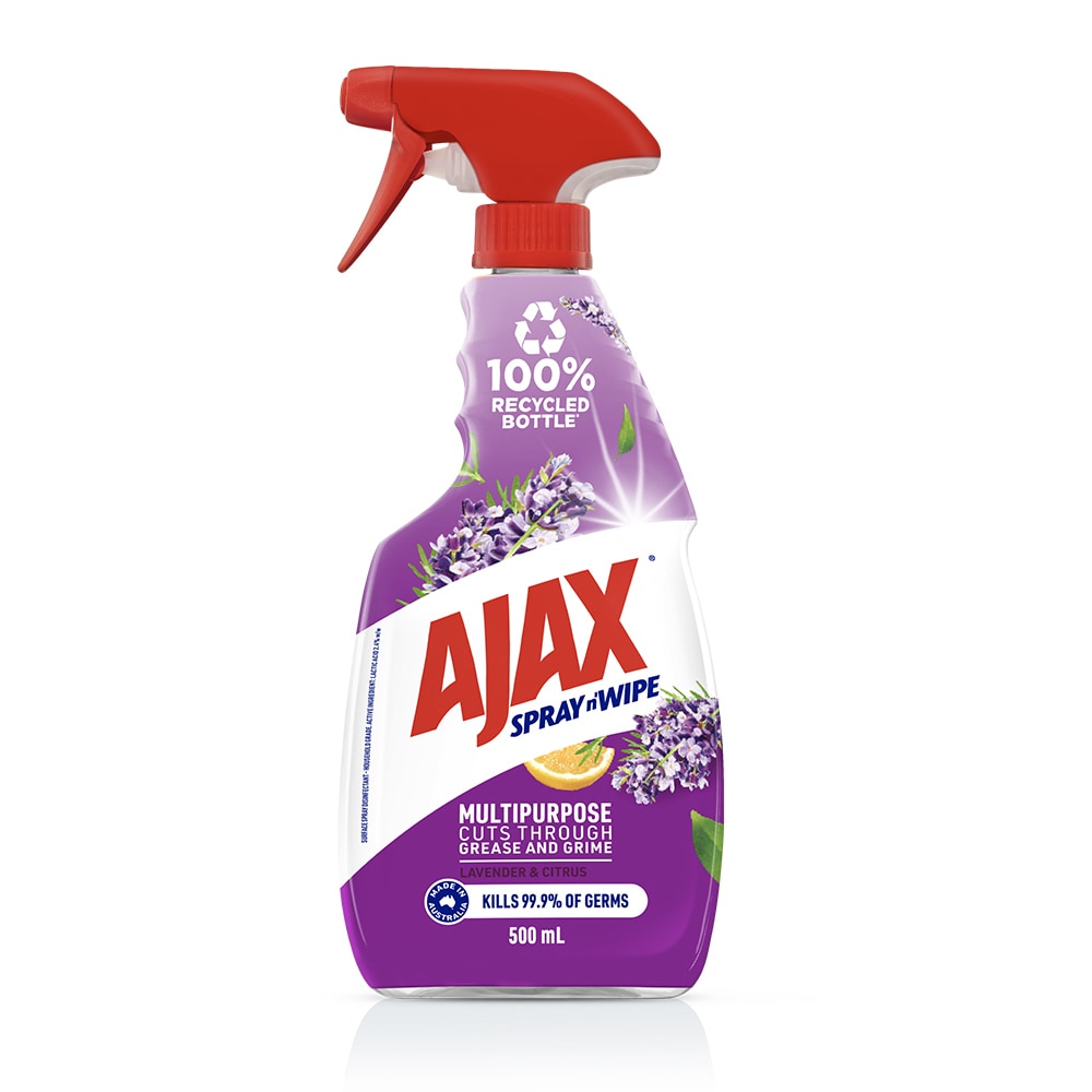 Ajax® Spray n' Wipe Antibacterial Multipurpose Cleaner Lavender & Citrus |  Ajax