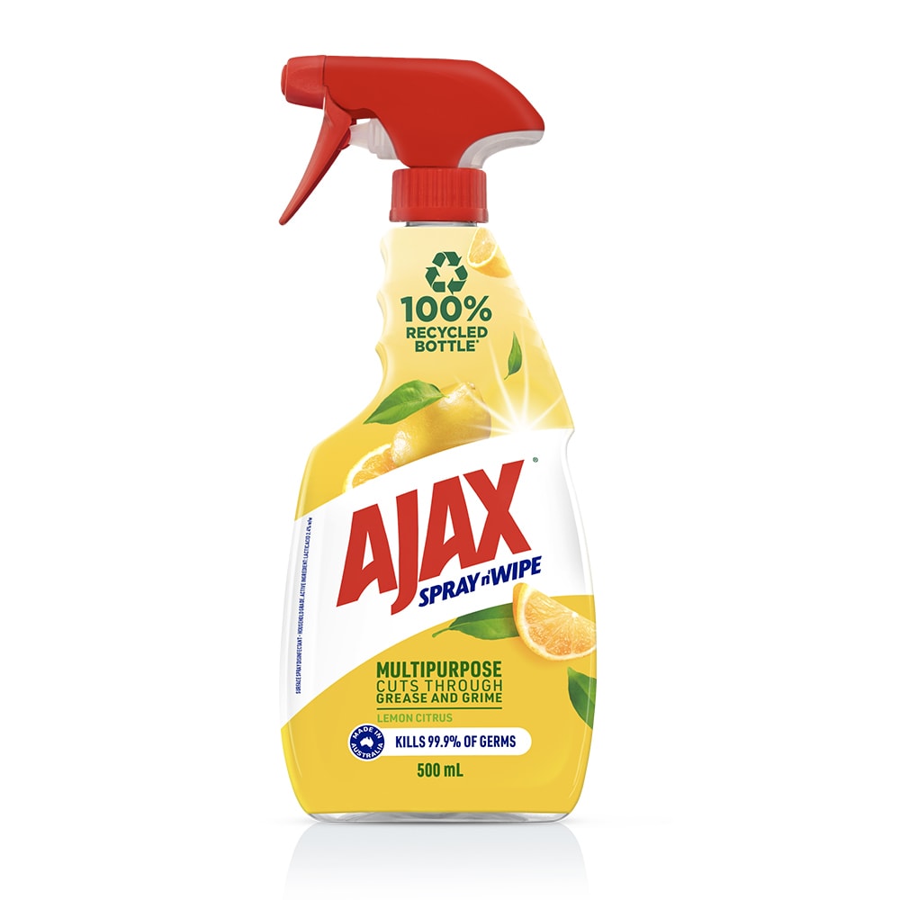 Ajax® Spray n' Wipe Antibacterial Multipurpose Cleaner Lemon Citrus | Ajax