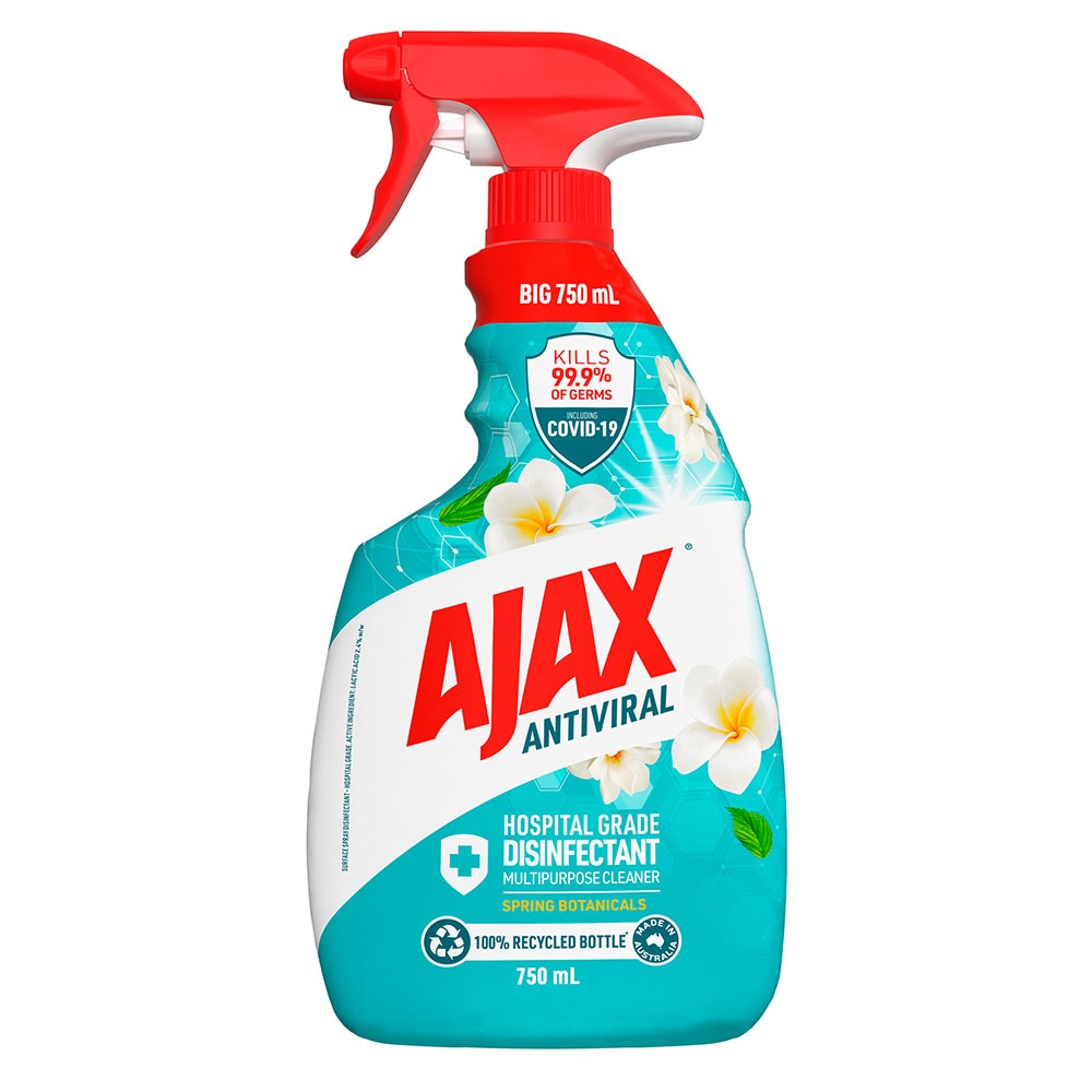 Ajax® Antiviral Hospital Grade Disinfectant Multipurpose Cleaning Spray  Spring Botanicals | Ajax