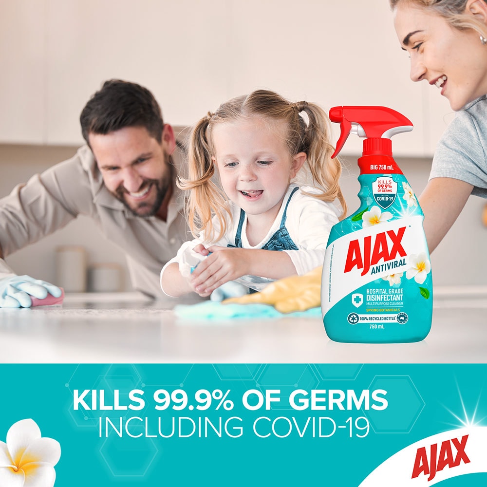 Ajax® Antiviral Hospital Grade Disinfectant Multipurpose Cleaning Spray  Spring Botanicals | Ajax