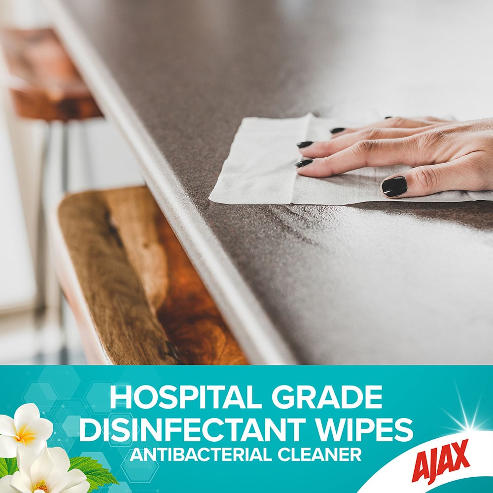 Ajax® Hospital Grade Disinfectant Wipes Green Tea and Jasmine | Ajax