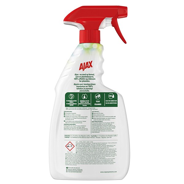 Rengøring af brusekabine Ajax shower power Ajax