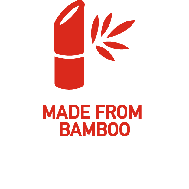 Made from bamboo Made from bamboo