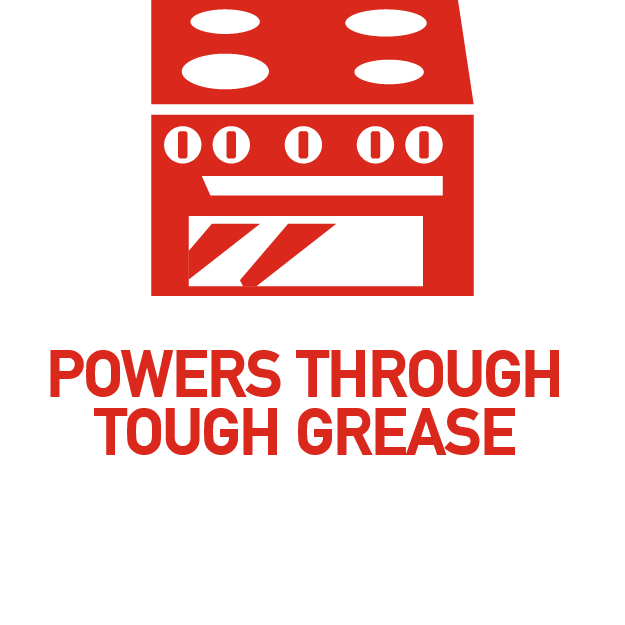 powers through toughg grease powers through toughg grease