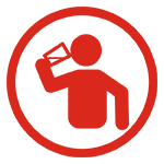If swallowed, drink slowly a glass of milk or water and seek medical attention. If swallowed, drink slowly a glass of milk or water and seek medical attention.