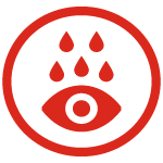 If product contacts eyes, rinse thoroughly with water If product contacts eyes, rinse thoroughly with water