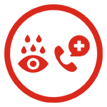 If product contacts eyes, rinse thoroughly with water. Call a doctor if irritation persists. If product contacts eyes, rinse thoroughly with water. Call a doctor if irritation persists.