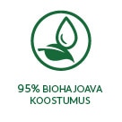 95% biohajoava koostumus