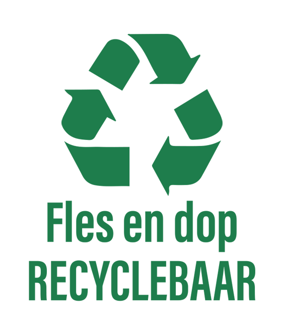 FLES en DOP RECYCLEBAAR