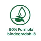 Formulă biodegradabilă 90%